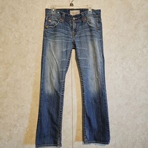 Big Star Women's Sophie Boot Cut Jeans in Medium Blue